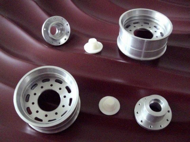 Alufelge - Anhänger - Langloch - LKW Tamiya