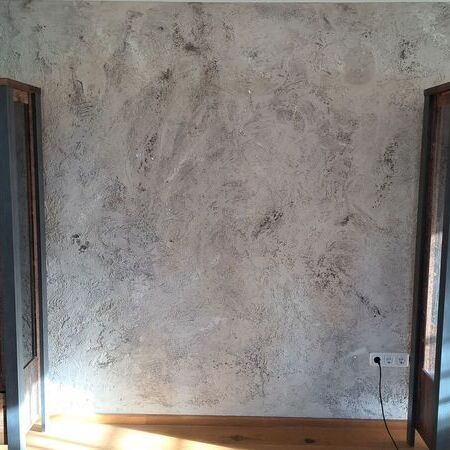 Steinputz Wohnzimmer