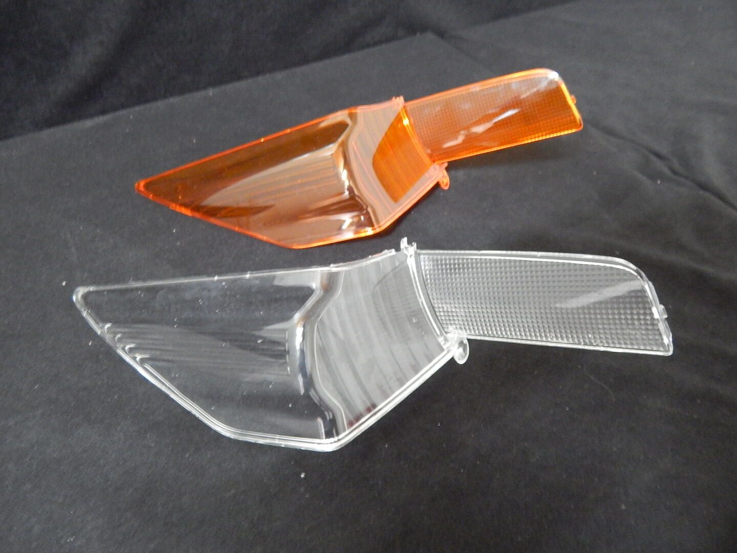 Oranges Blinkerglas für einen Chrysler New Yorker, Bj. 76